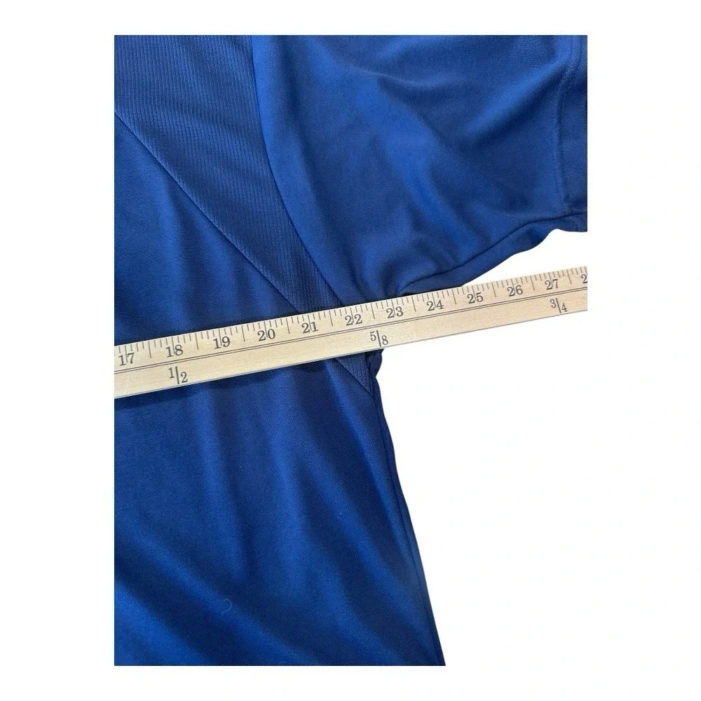 KING LOUIE AMERICA - Mens Blue Mesh Polo‎ Shirt - Size L
